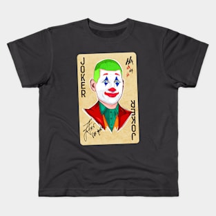 Nikola Jokic Joker Card Kids T-Shirt